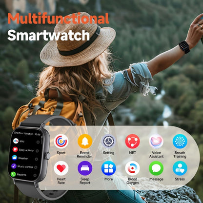 2025 New 2.0-inch Smart Watch With Multiple Sports Modes And Fitness Tracker - DropOnline.co