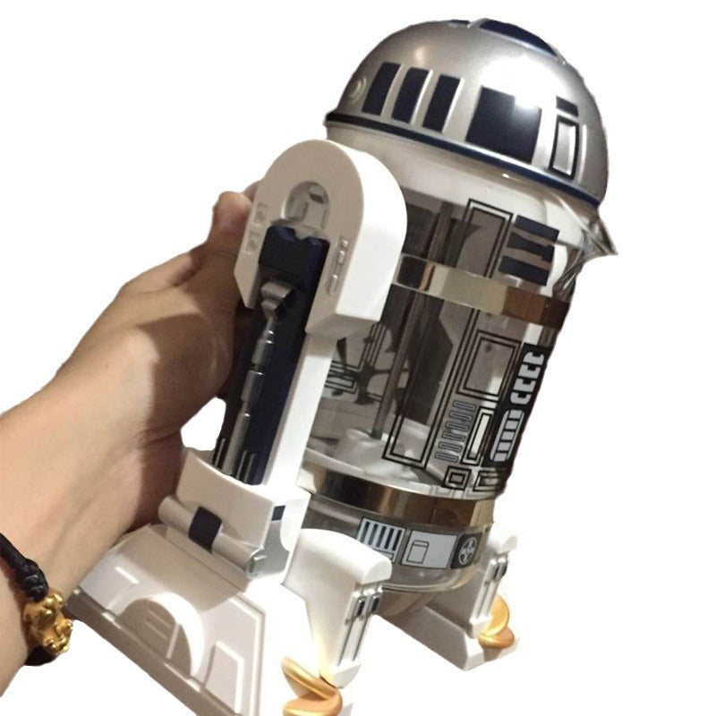 R2-D2 Star Wars French Press Coffee Maker - 960ml Multi-Function Coffee Machine