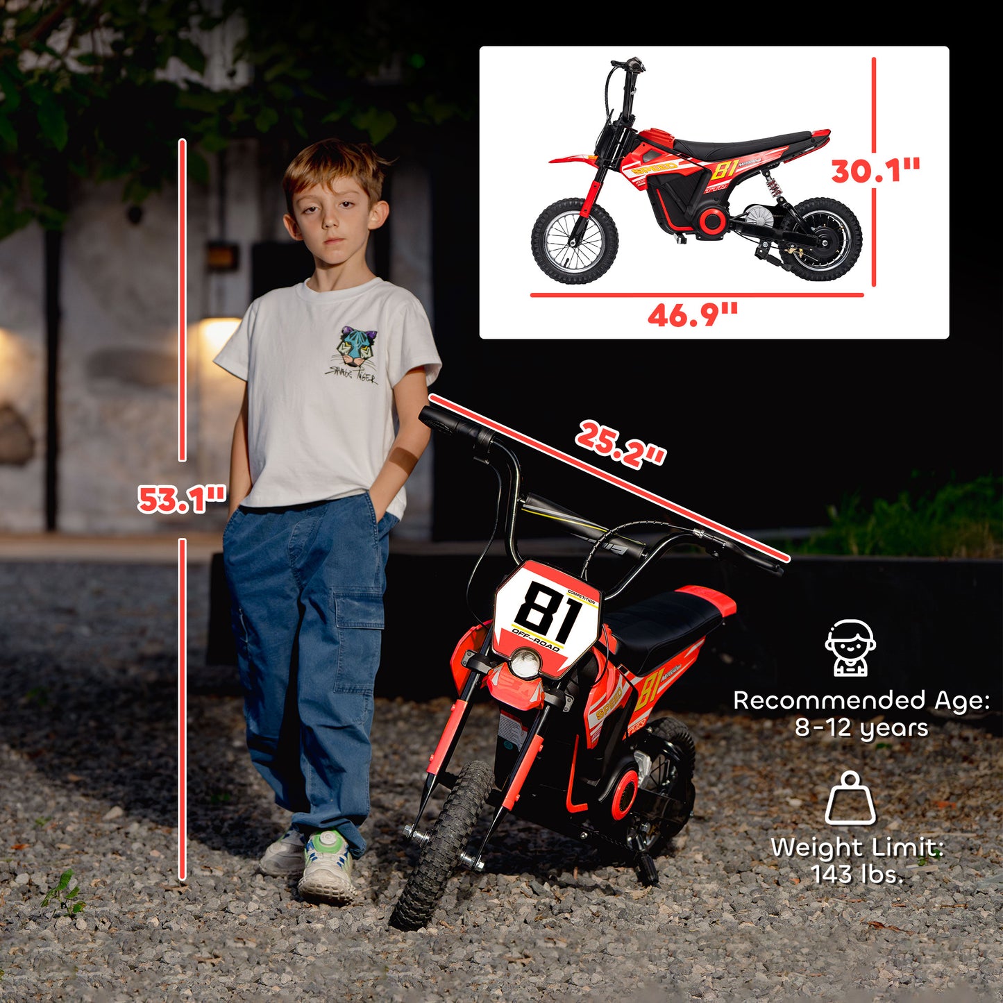 24V Kids Motorcycle