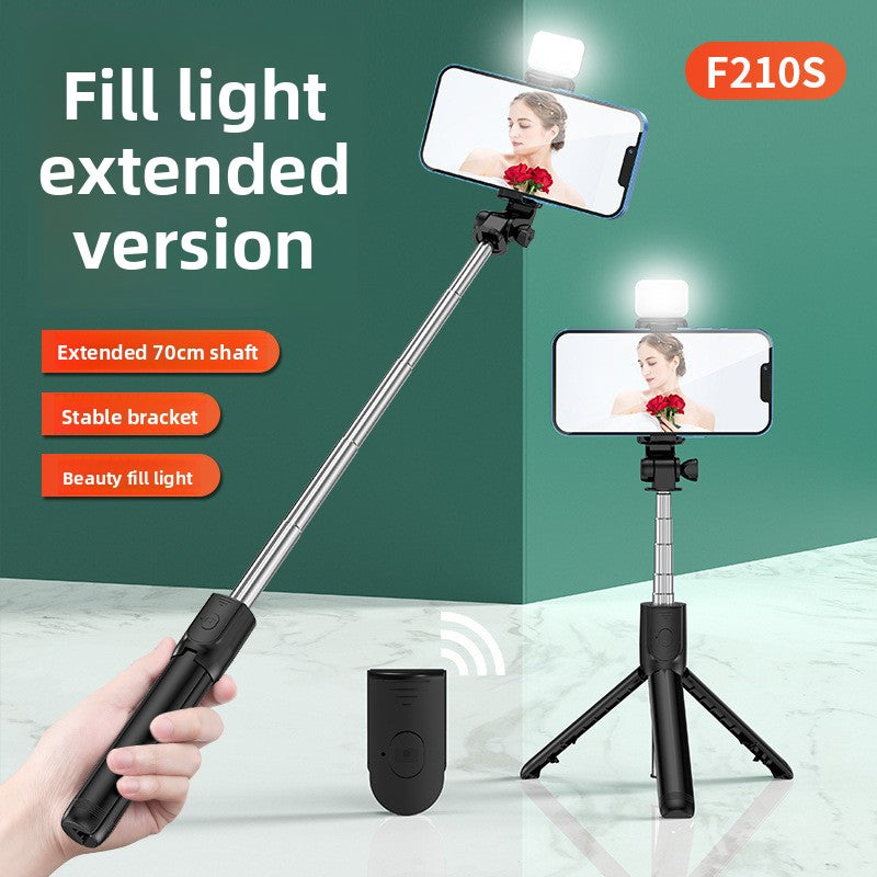 Bluetooth Selfie Stick - Wireless Remote Phone Camera Control 70cm Extendable