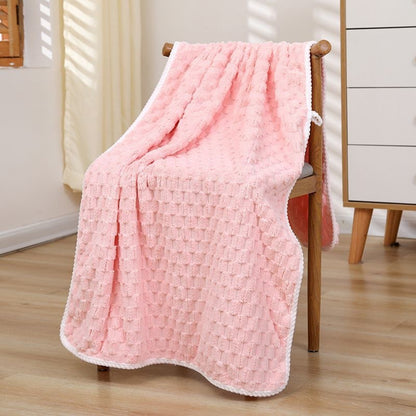 Coral Fleece Household Soft Absorbent Cloud Fleece Bath Towel