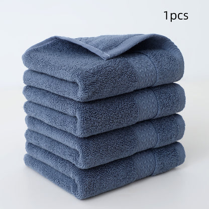 Plain Pure Cotton Hand Towel Household Face Towel Soft And Absorbent