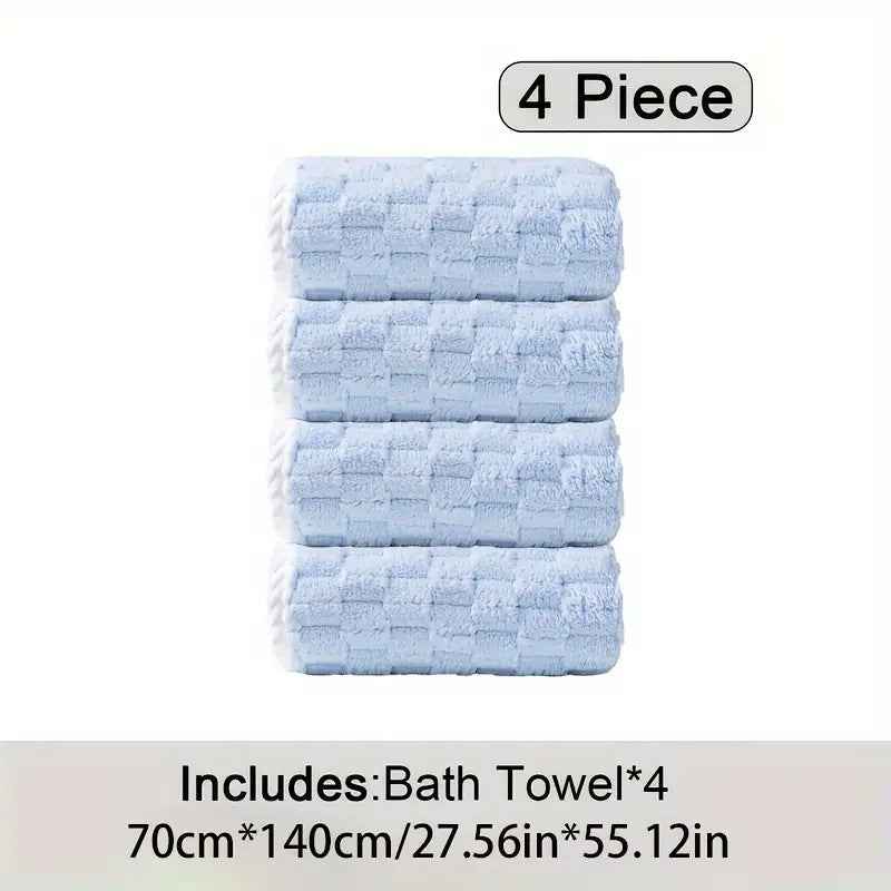 Vacuum Coral Fleece Towels Home Daily Bathroom Bath Towel