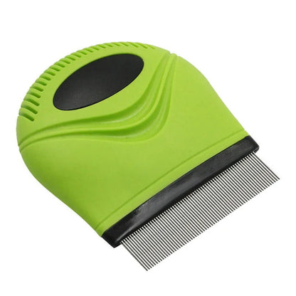 Pet Life 'Grazer' Handheld Travel Grooming Cat And Dog Flea And Tick Comb - DropOnline.co