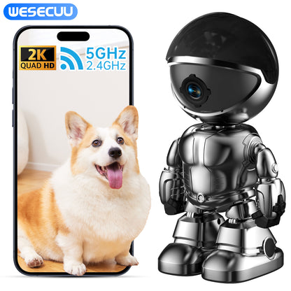 Smart Robot Camera 3MP IP Camera WIFI Robert Network CCTV HD Baby Monitor Remote Control Home Security Camera - DropOnline.co