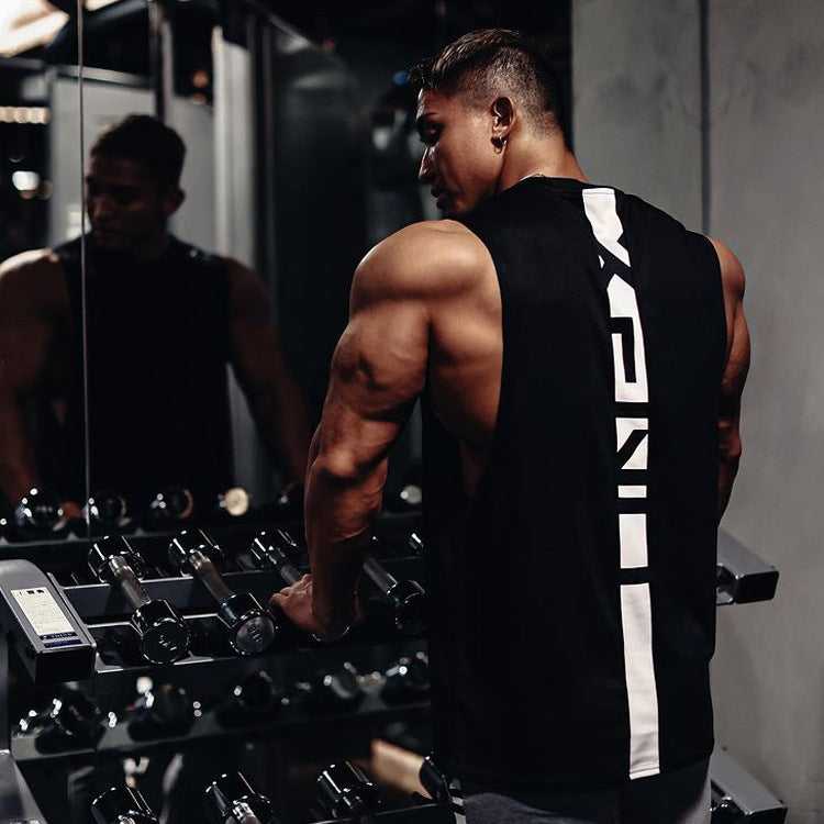 Men's Summer Sports Mesh Undershirt - Quick-Drying Sleeveless Top