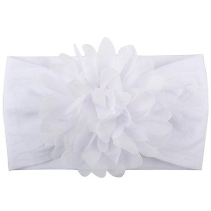 Chiffon Flower Baby Headband - Cute Princess Hair Accessories for Infant Girls - DropOnline.co