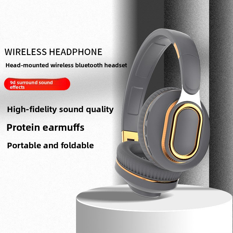 Comfort Fit Bluetooth Headphones - Wireless Over-Ear Design