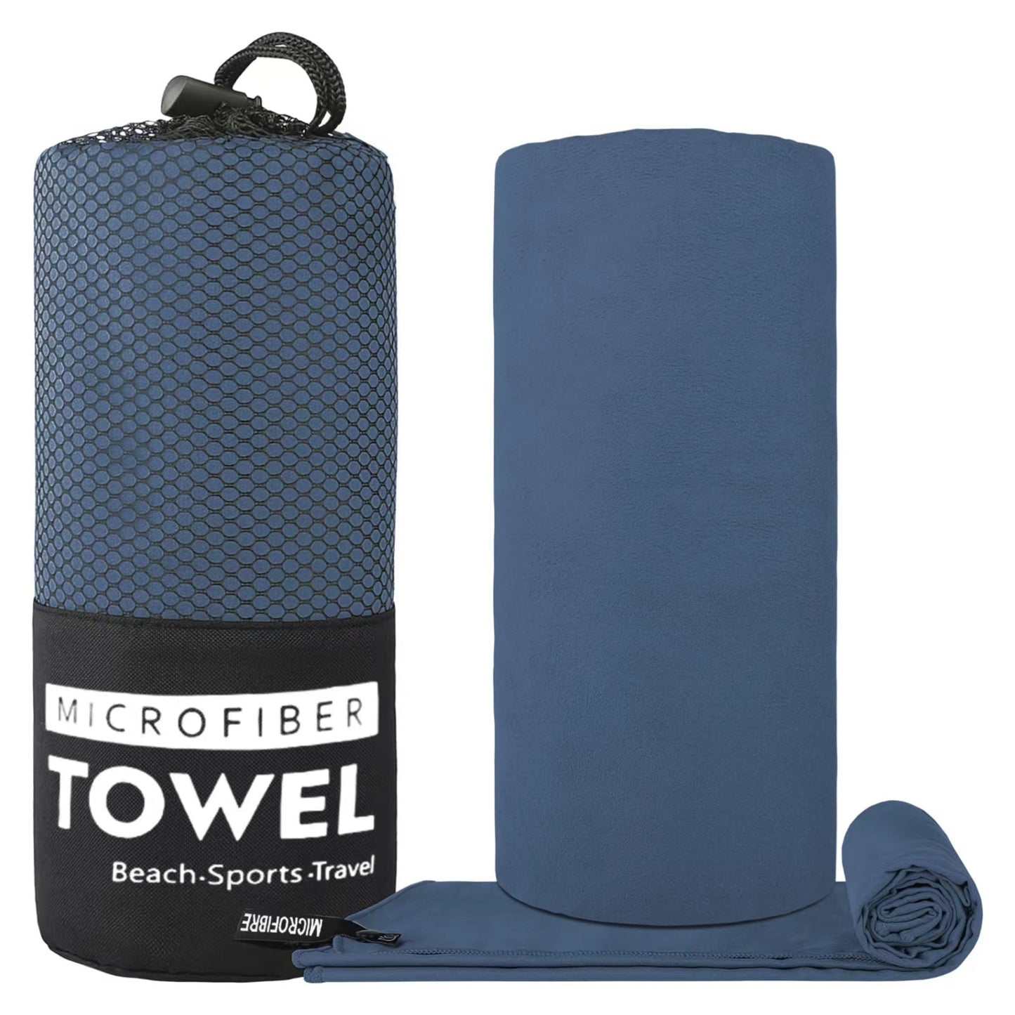 Double-sided Velvet Quick-drying Microfiber Portable Towel