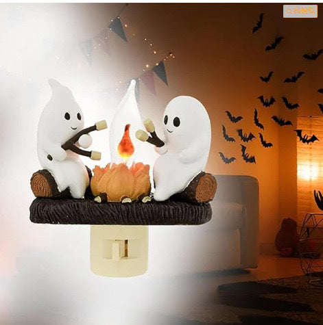 Halloween Ghost Socket Cover - Spooky Wall Outlet Decor