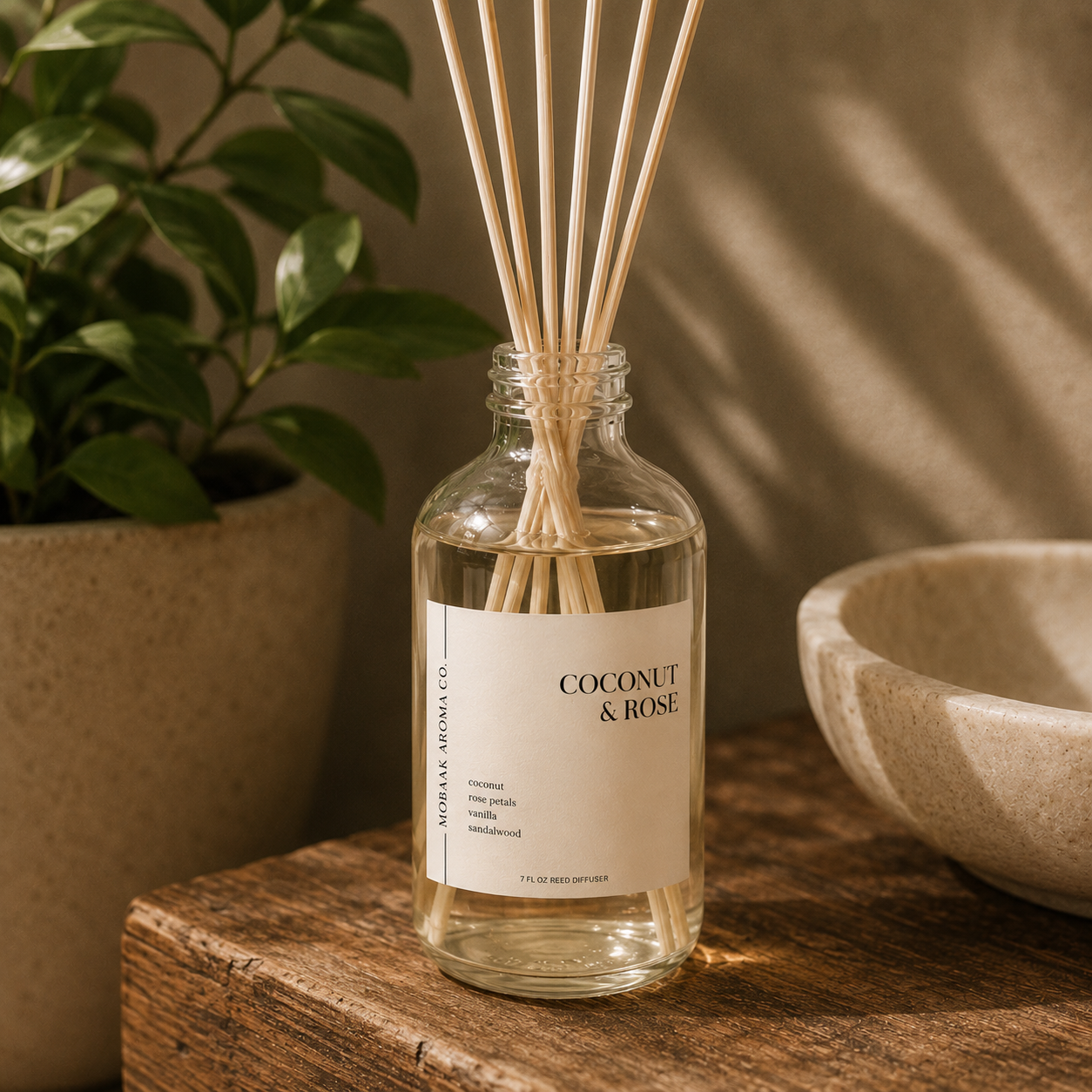 Coconut & Rose Reed Diffuser