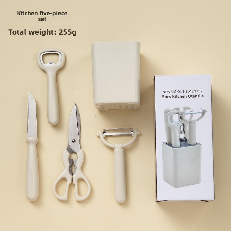 6-Piece Kitchen Tool Set - Essential Baby Food Prep & Multi-Function Utensils