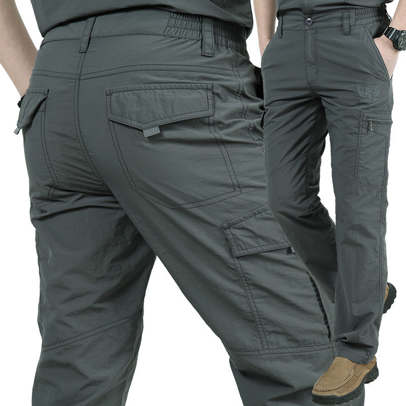 Men's Waterproof Quick-Dry Work Trousers - Professional Performance Pants