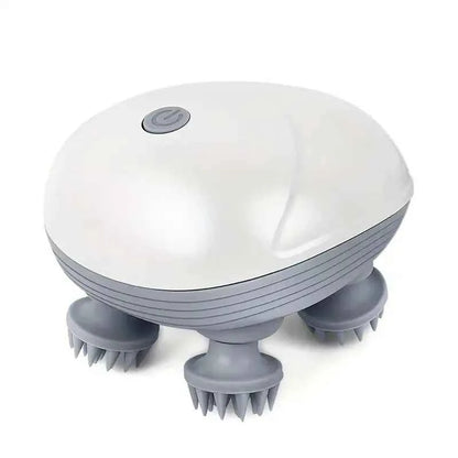 Pet Massager, Pet Scalp Massager, Handheld Electric Cat Massager, Dog Massager, 4 Rotating Massage Heads, Relax Muscles, Cat And Dog Scalp Massager, Pet Gift