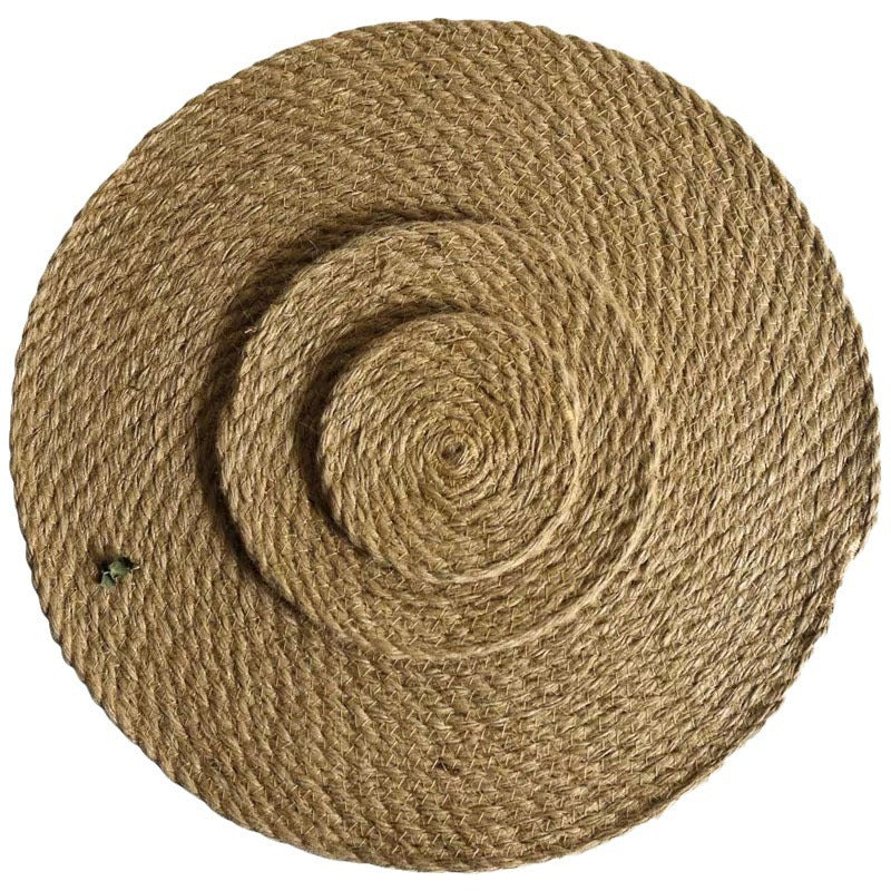 Natural Hemp Rope Placemats - Japanese Craft Style Table Mats