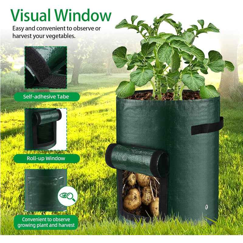 10 Gallon -6 Pack Potato Grow Bags