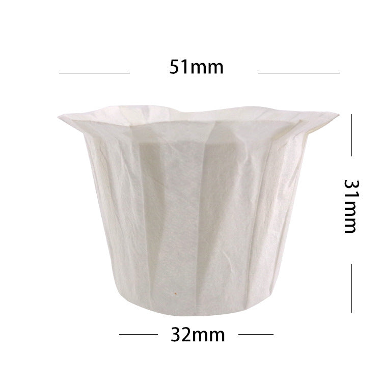 Disposable Coffee Filter Cups - Premium Paper Drip Filters