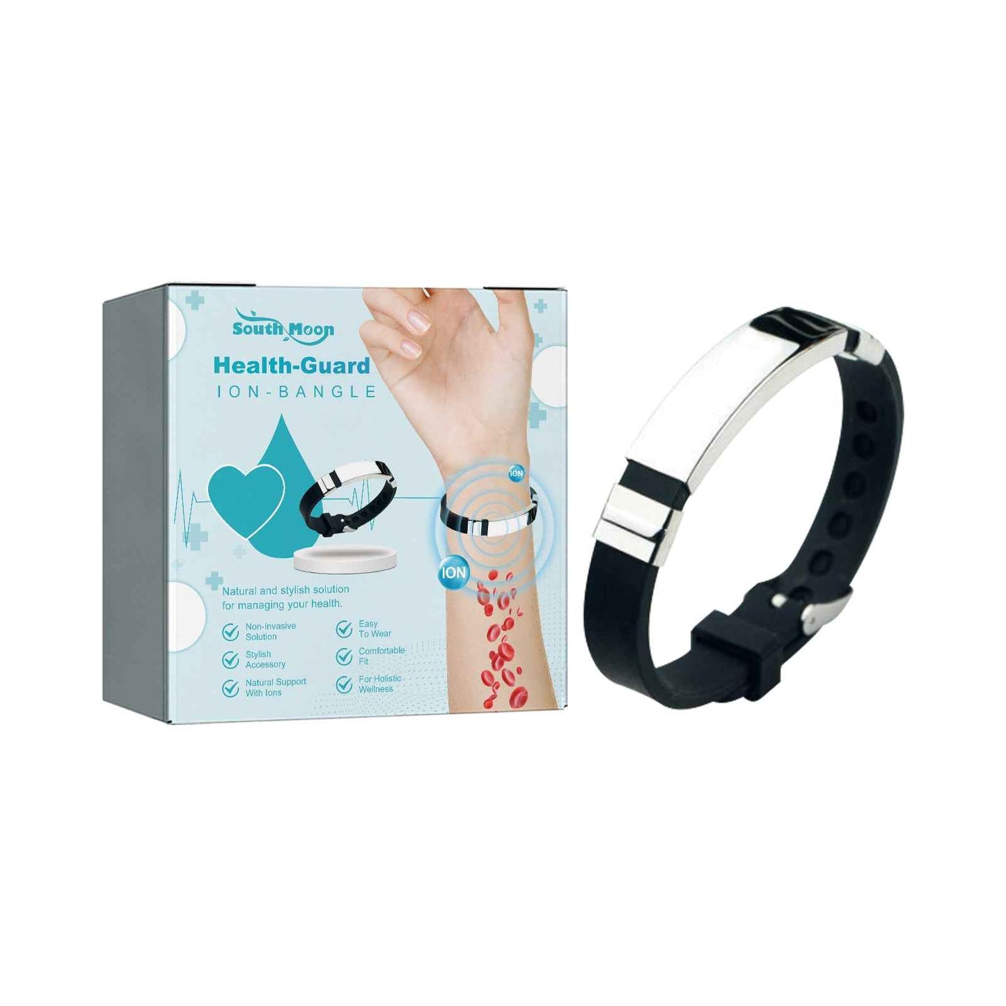 Ion Bracelet, Firming Abdominal Thigh Fat Relief Dizziness Body Discomfort Care Bracelet