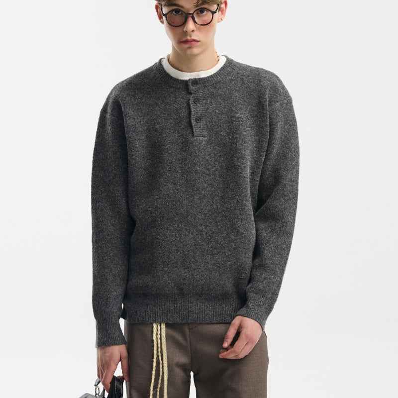 Men's Pullover Sweater Autumn And Winter American Lazy Style