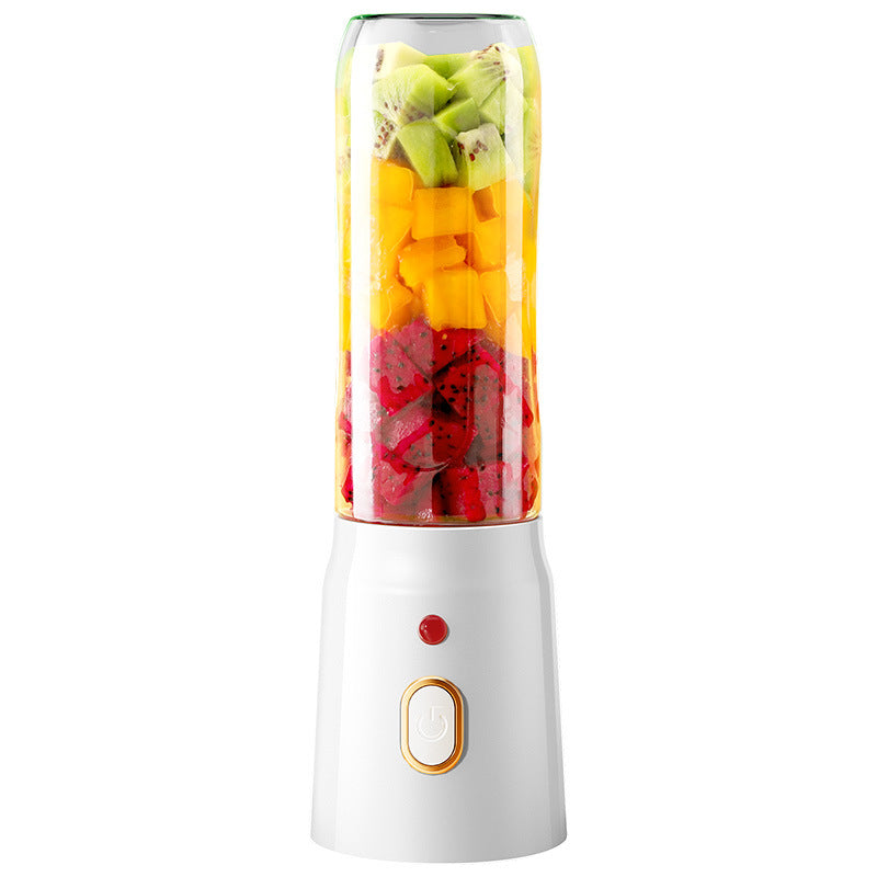 Portable Mini Blender 500ml - Electric Juicer Cup with Stainless Steel Blades