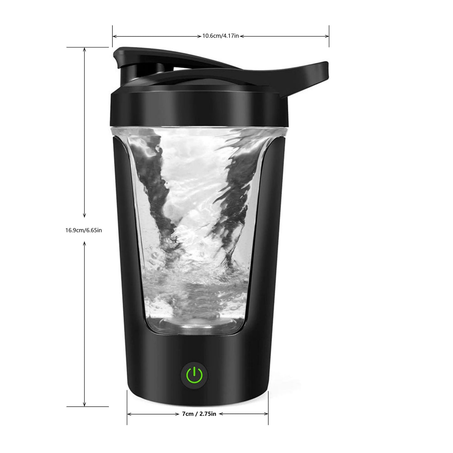 Automatic Mixing Cup - Rechargeable Self-Stirring Tumbler 450ml