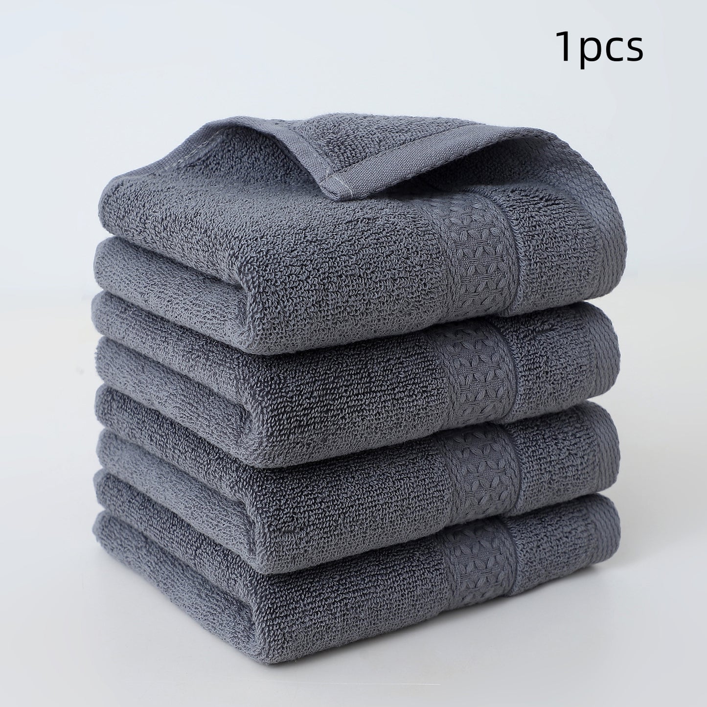 Plain Pure Cotton Hand Towel Household Face Towel Soft And Absorbent