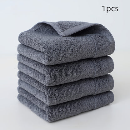 Plain Pure Cotton Hand Towel Household Face Towel Soft And Absorbent