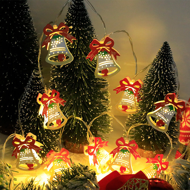 Christmas LED Character String Lights - Santa Claus Elk Snowman Ornament Decoration