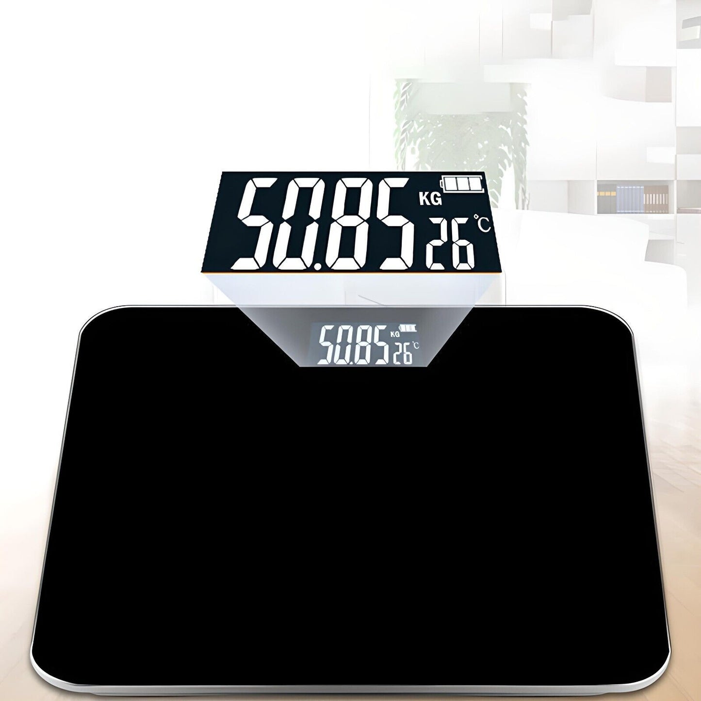 Digital Passenger Scale - High Precision 180kg Step-On Technology