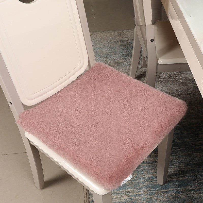 Thickened Warm Plush Car Sofa Cushion