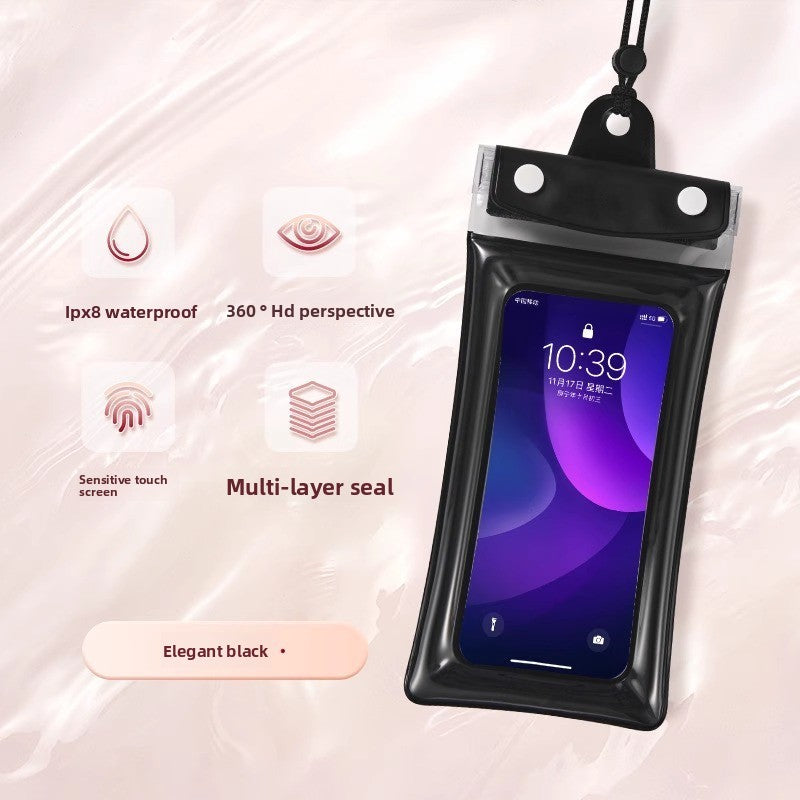 Floating Waterproof Phone Pouch - Touch Screen Compatible IPX8 Protection