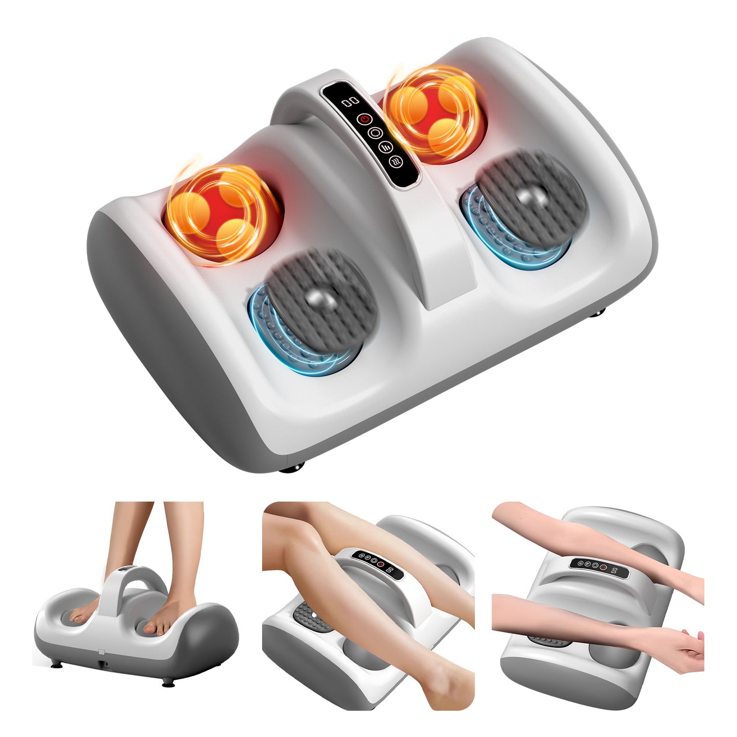 Leg Beauty Machine - Electric Foot Massager, Featuring Light Therapy Function, Adjustable Speed And Direction Control, Designed To Help Relax The Body And Relieve Pain