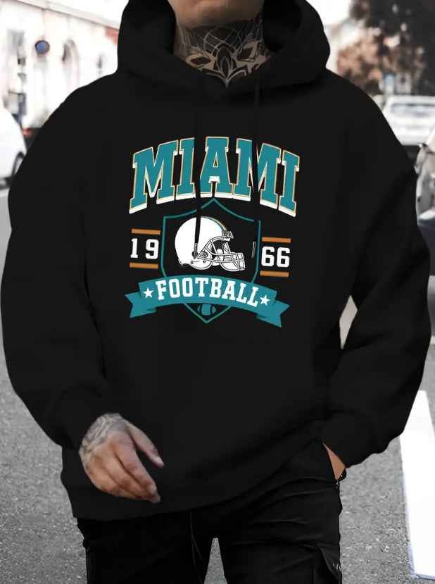 Men's Hoodie - Fleece Pullover Hooded Sweatshirt