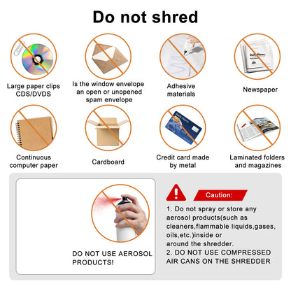 Woolsche 5 Sheet Cross Cut Paper Shredder For Home Use, Jam Proof - DropOnline.co