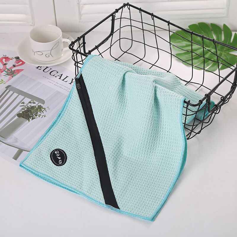 Microfiber Pineapple Zipper Sports Towel Outdoor