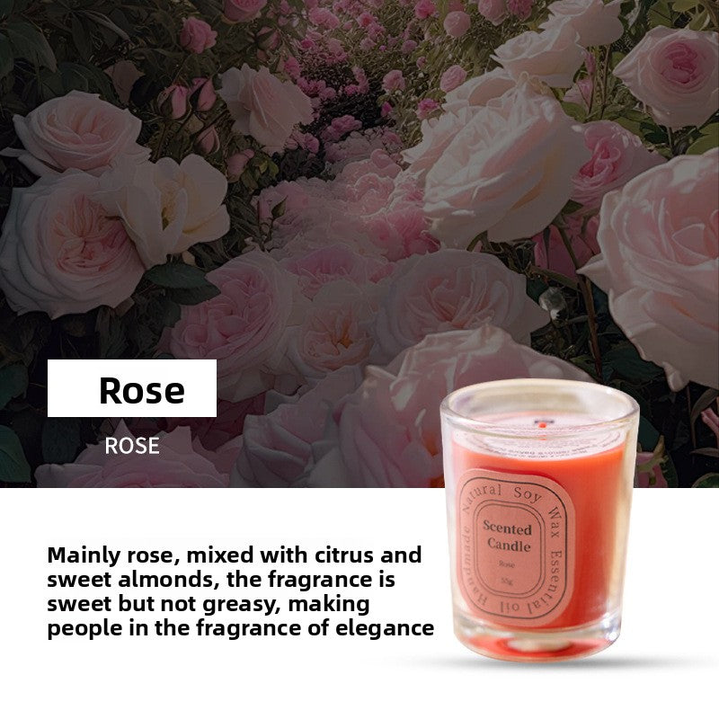 Dopamine Scented Candle Gift Set - 6-Piece Colorful Soy Wax Collection