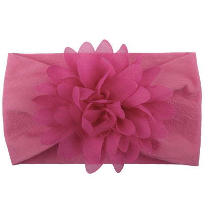 Chiffon Flower Baby Headband - Cute Princess Hair Accessories for Infant Girls - DropOnline.co