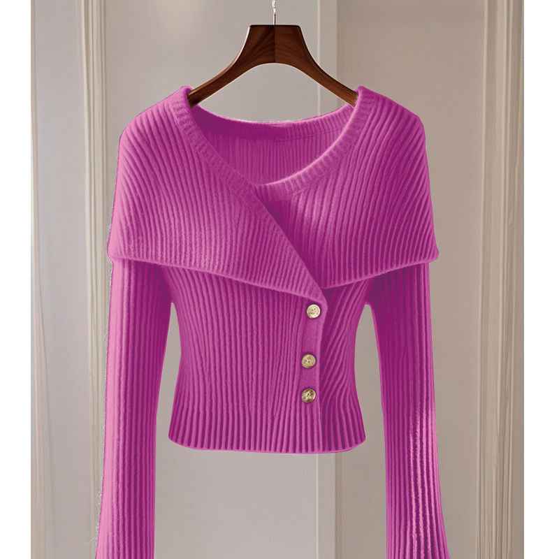 New Stylish High-end Knit Women's Sweater