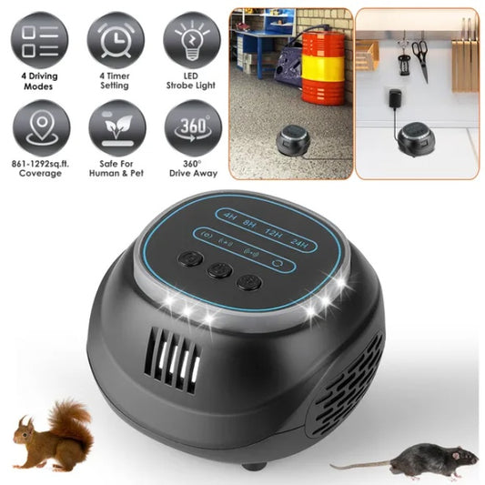 Ultrasonic Rodent Extermination Device