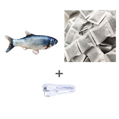 Without Cat Nip Version - Electric Jumping Fish Simulation Electric Fish Toy - DropOnline.co