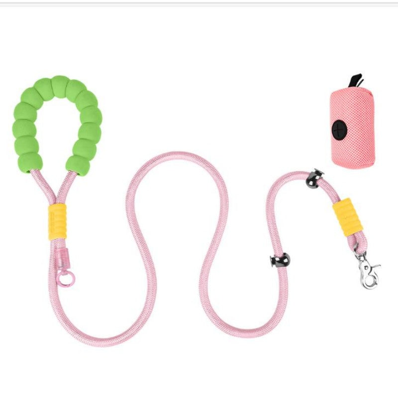 Explosion-Proof Dog Leash - Durable Collar and Chain Set for Small to Medium Dogs