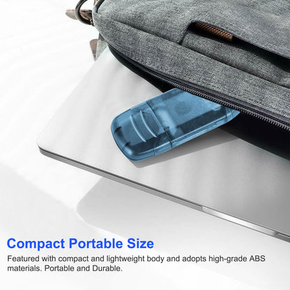 1Pc Memory Card Reader USB 2.0 480Mbps High Speed Card Reader Adapter For SD Card - DropOnline.co