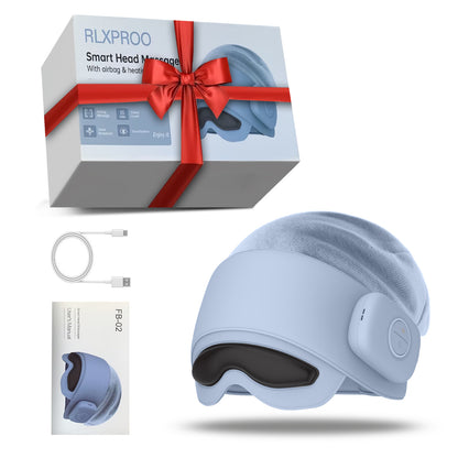 2025 Best-Selling Smart Head Massager With Eye Relief & Heating Function - DropOnline.co