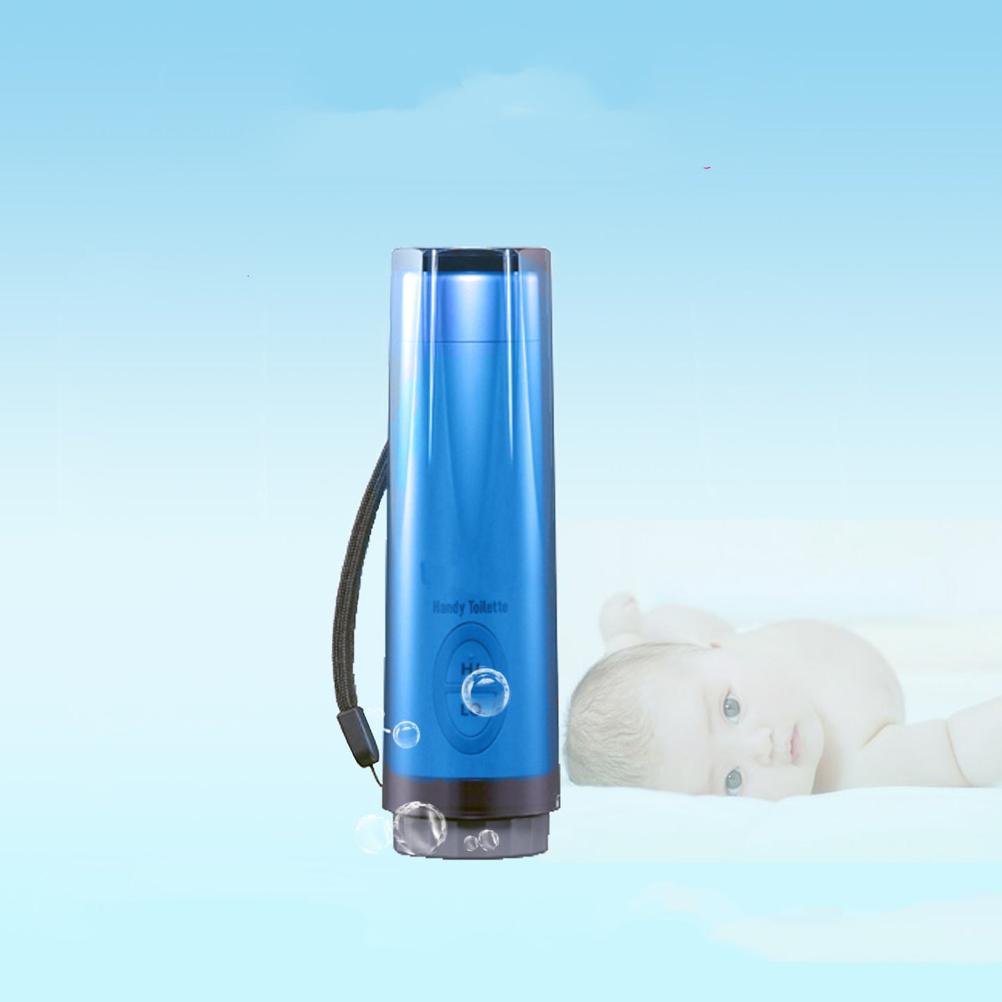 Portable Electric Bidet - USB Rechargeable Personal Hygiene Rinser for Baby Care & Travel