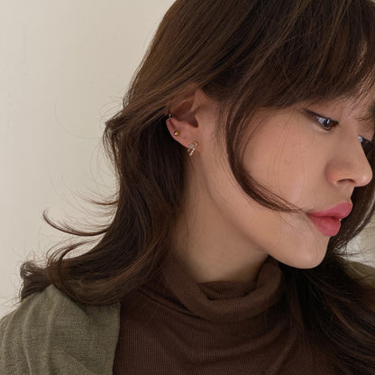 Ladies vintage opal earrings - DropOnline.co