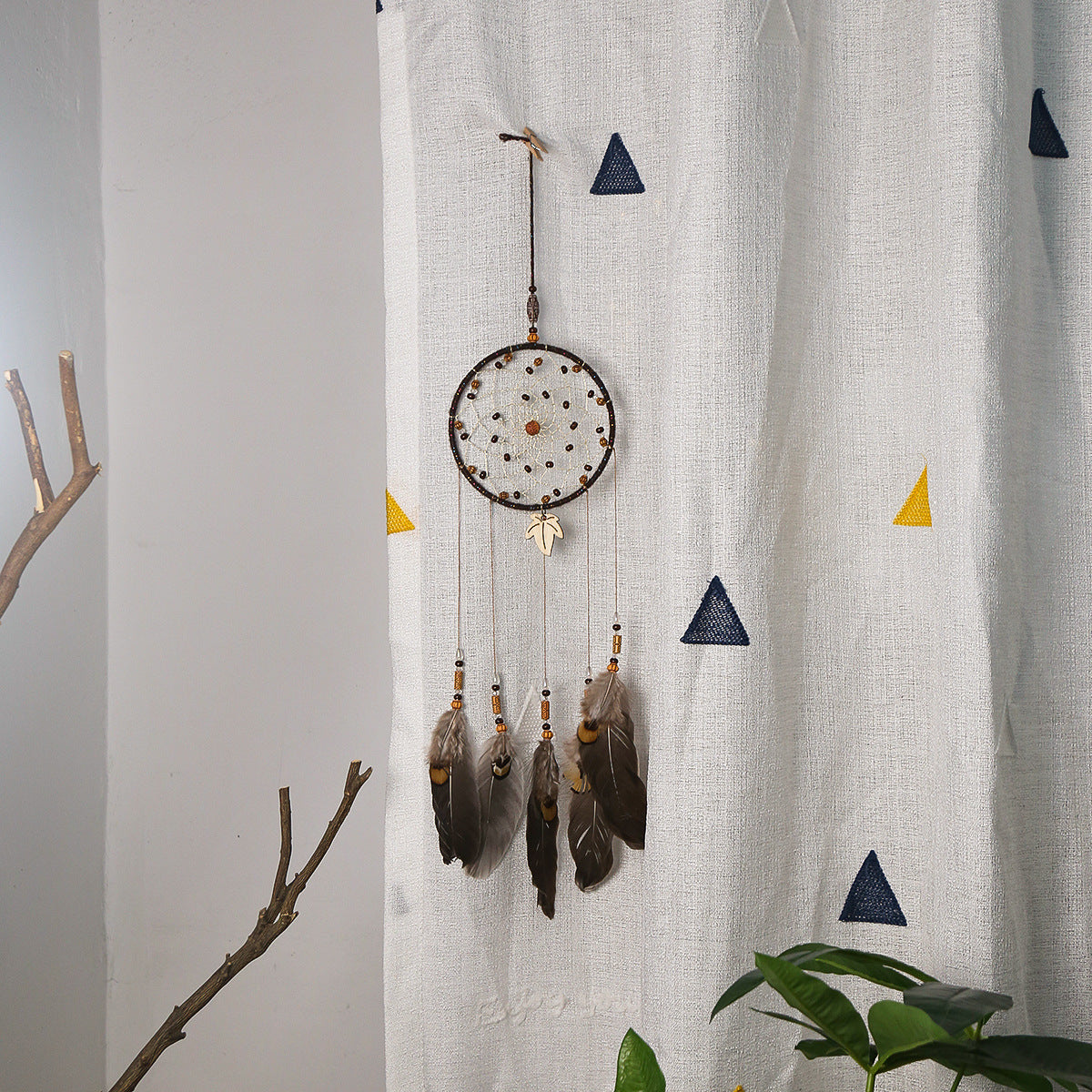 Premium Dream Catcher Pendant - Handmade Iron Home Decoration