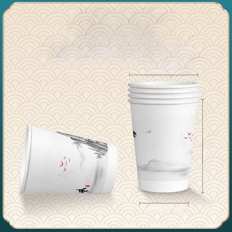 Heavy-Duty Disposable Cups - Extra Thick Durable 250ml Bulk Pack