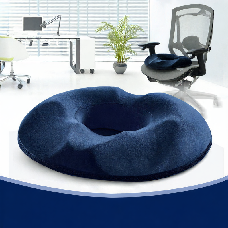 Memory Foam Chair Cushion - Ergonomic Office Seat Support