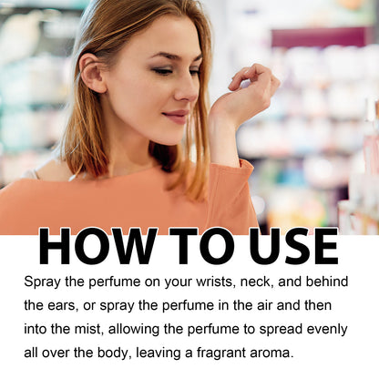 Exquisite Women's Perfume Coffee Patchouli Style Perfume Natural Fresh And Elegant Long Aftertaste Shows The Charm Atmosphere Dating Perfume - DropOnline.co