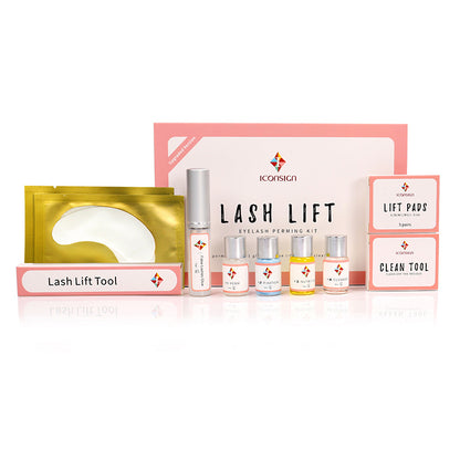 Upgrade Version Lash Lift Kit ICONSIGN Lifting Perm Eyelash Eyes Makeup Tools - DropOnline.co